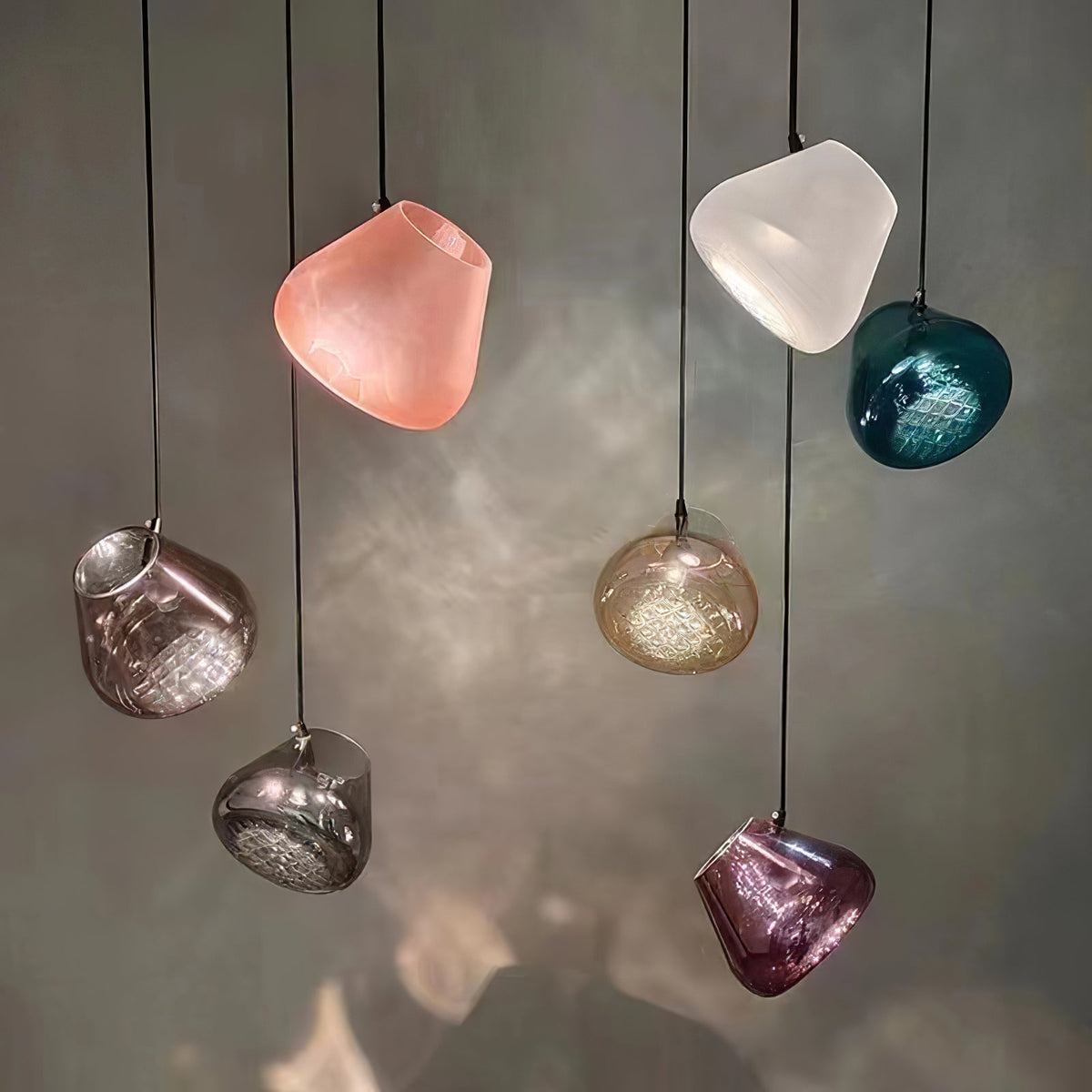 Aldenora Glass Pendant Light-Moonnatur