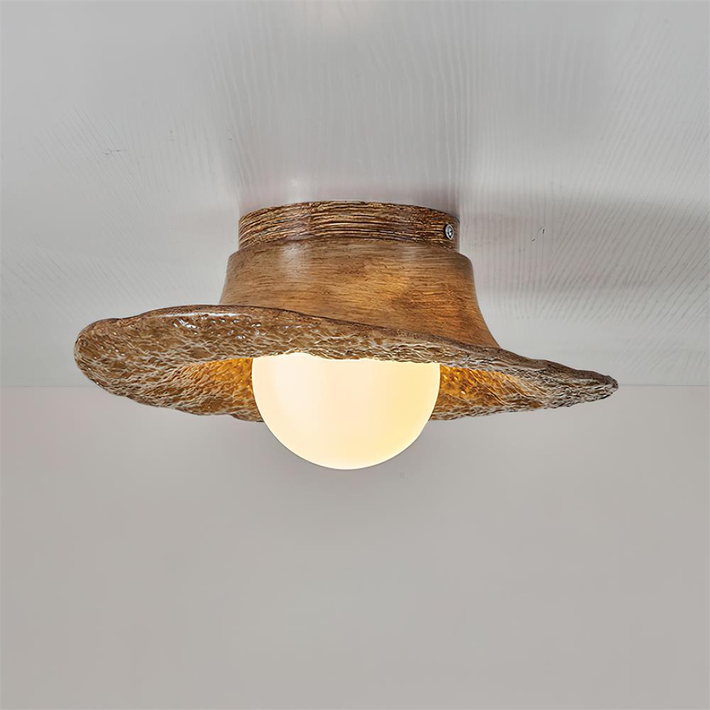 Caldenina Resin Ceiling Light-Moonnatur