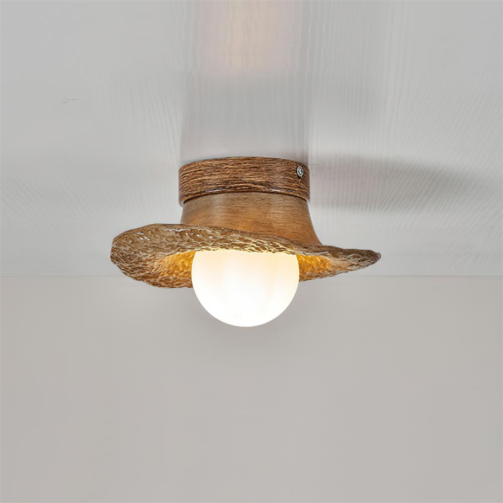 Caldenina Resin Ceiling Light-Moonnatur