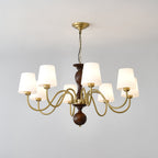 Caldereth Wood Chandelier-Moonnatur
