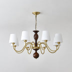 Caldereth Wood Chandelier-Moonnatur