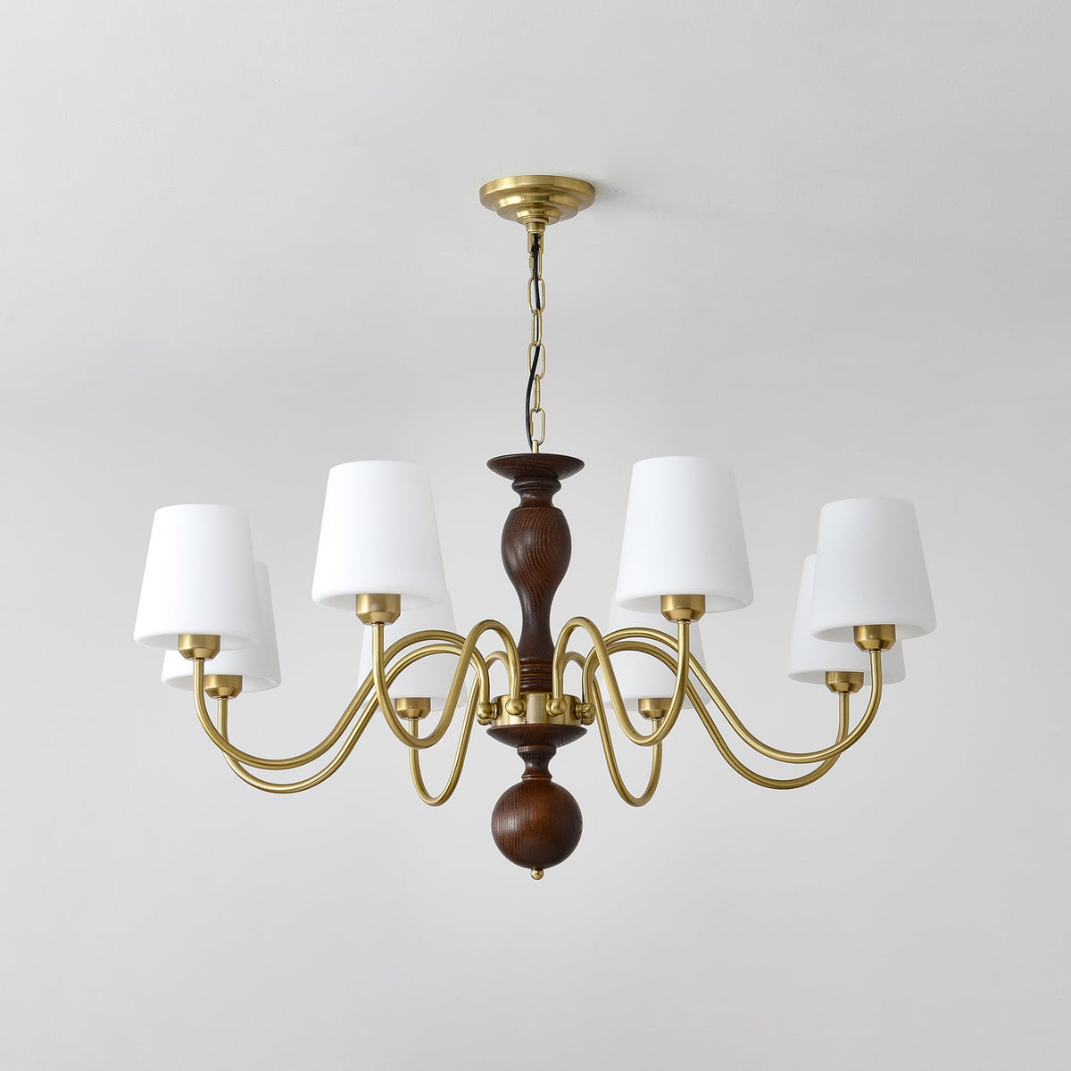 Caldereth Wood Chandelier-Moonnatur