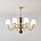 Caldereth Wood Chandelier-Moonnatur