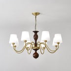Caldereth Wood Chandelier-Moonnatur