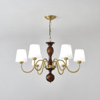 Caldereth Wood Chandelier-Moonnatur
