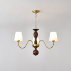 Caldereth Wood Chandelier-Moonnatur