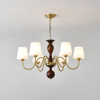 Caldereth Wood Chandelier-Moonnatur