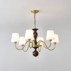 Caldereth Wood Chandelier-Moonnatur