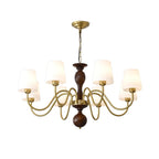 Caldereth Wood Chandelier-Moonnatur