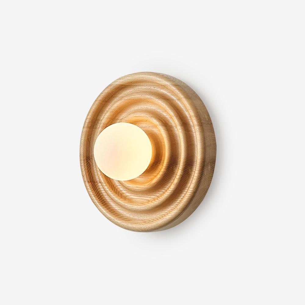 Savenevia Ash Wood Wall Light-Moonnatur