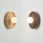Savenevia Ash Wood Wall Light-Moonnatur