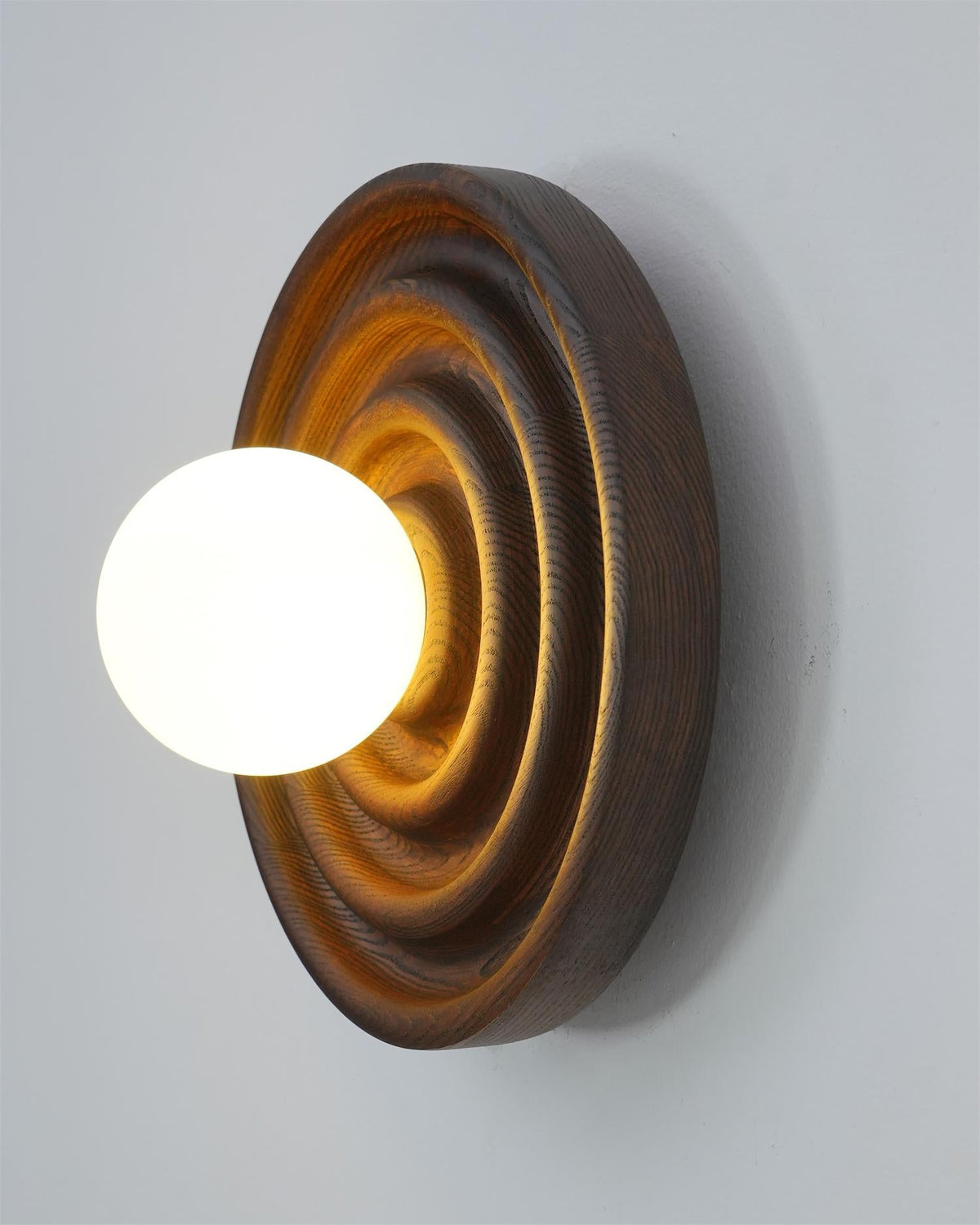 Savenevia Ash Wood Wall Light-Moonnatur