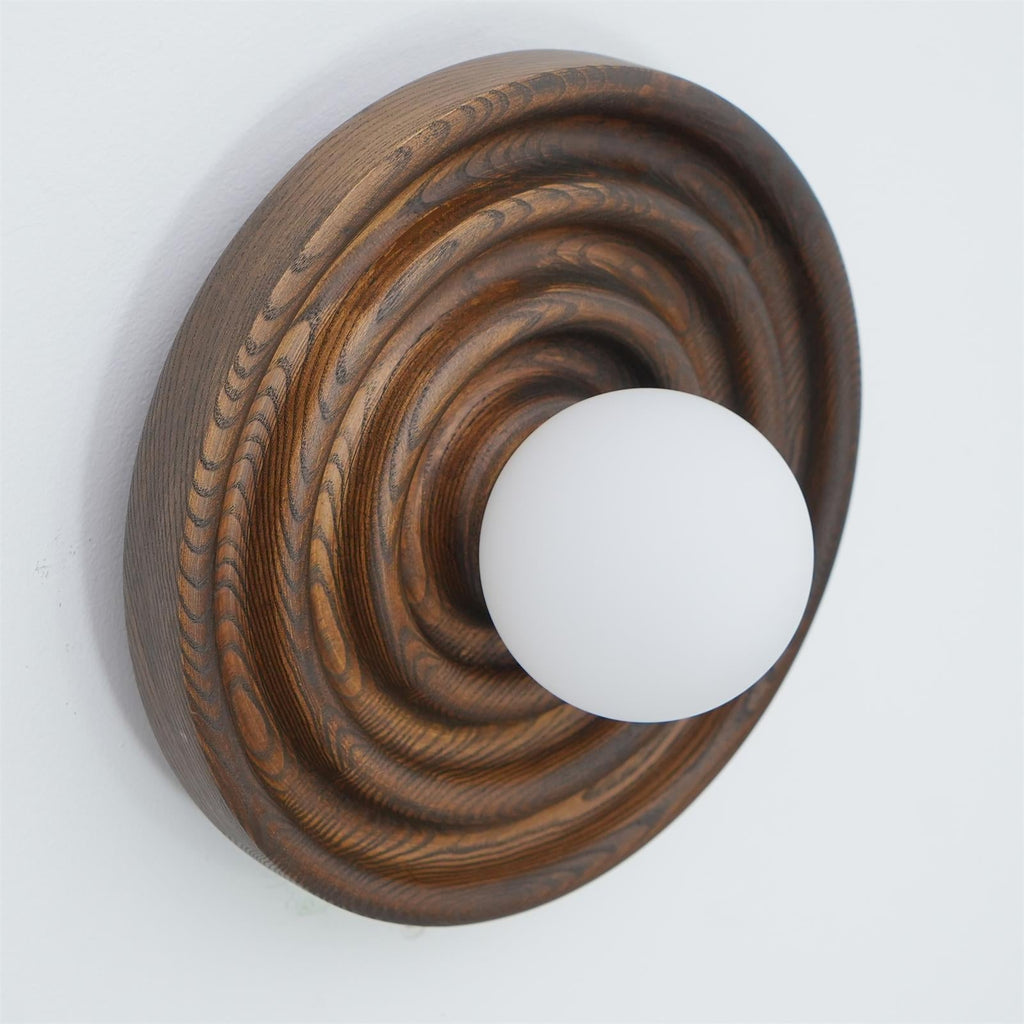 Savenevia Ash Wood Wall Light-Moonnatur
