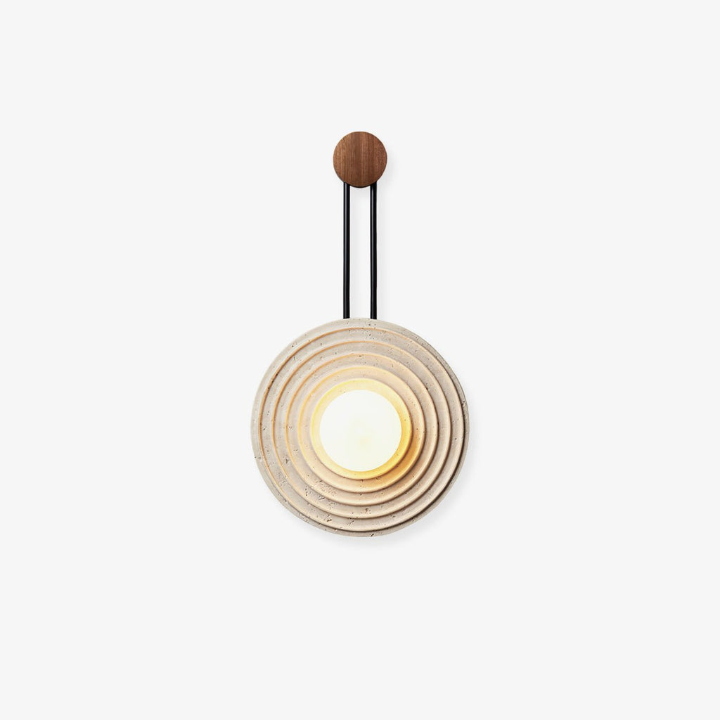 Edrenoria Travertine Wall Light-Moonnatur