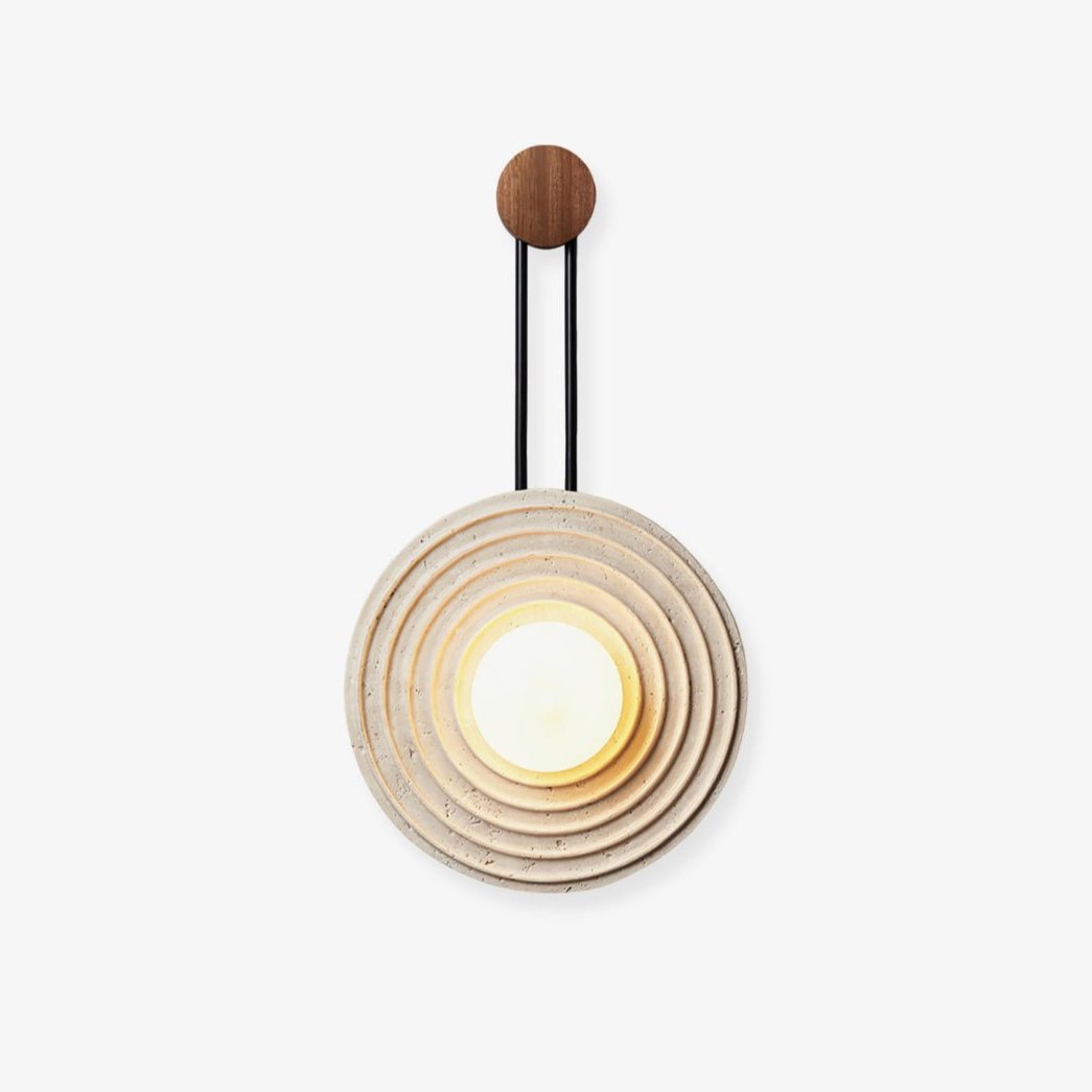 Edrenoria Travertine Wall Light-Moonnatur