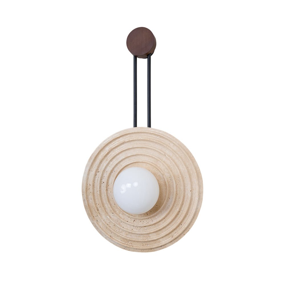 Edrenoria Travertine Wall Light-Moonnatur