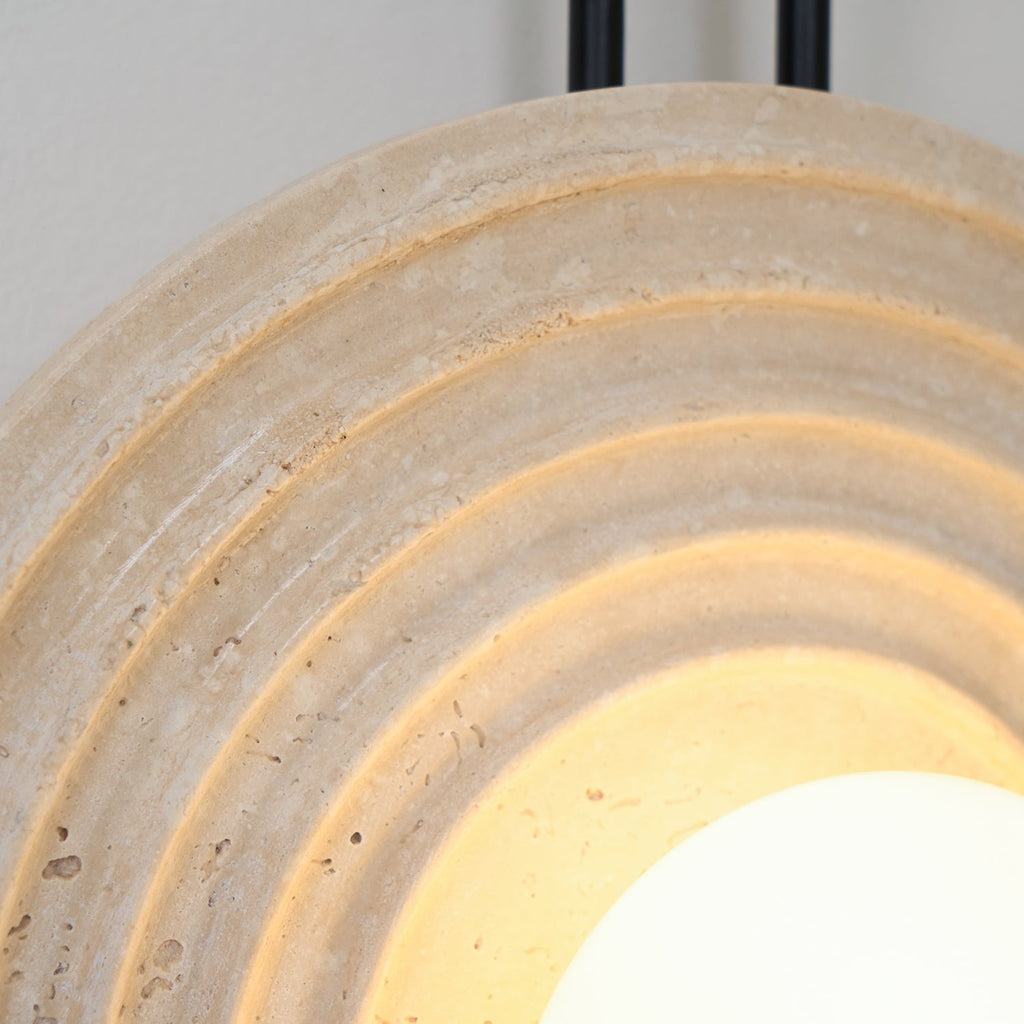 Edrenoria Travertine Wall Light-Moonnatur