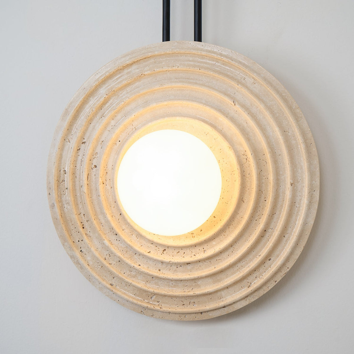 Edrenoria Travertine Wall Light-Moonnatur