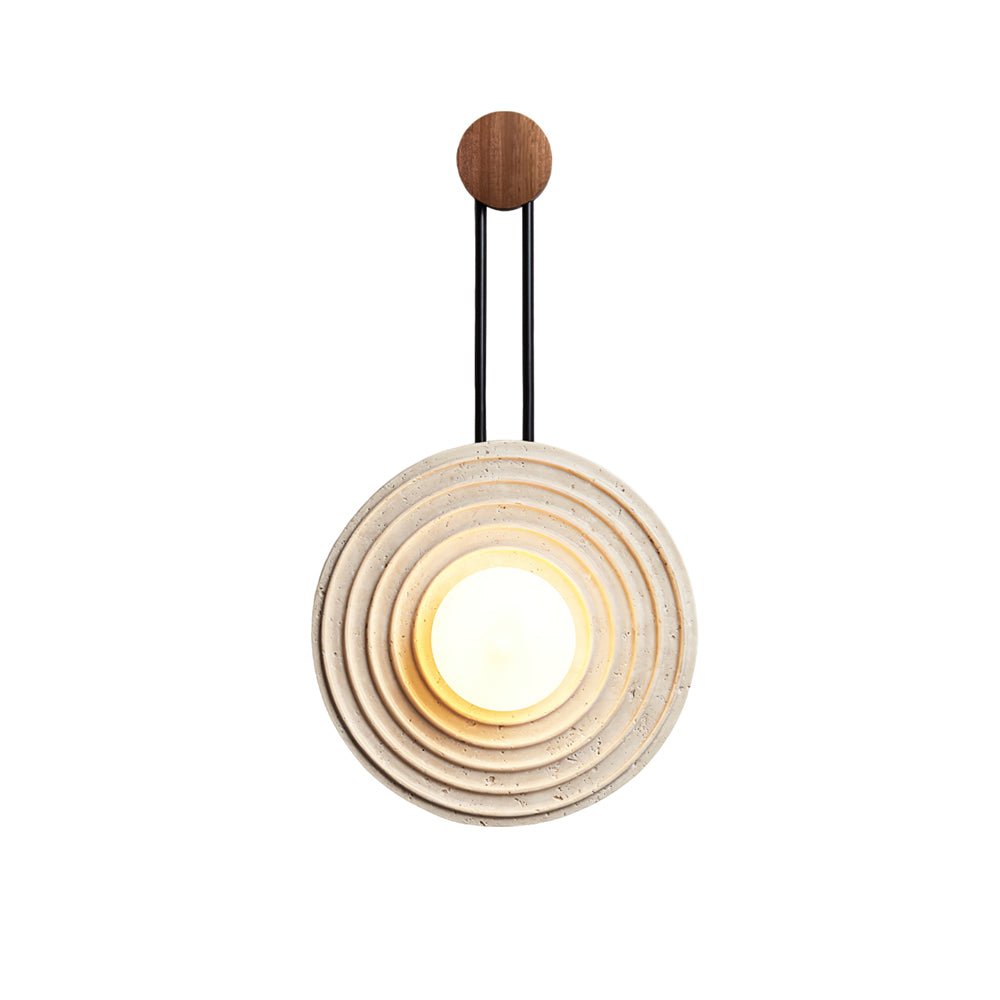 Edrenoria Travertine Wall Light-Moonnatur