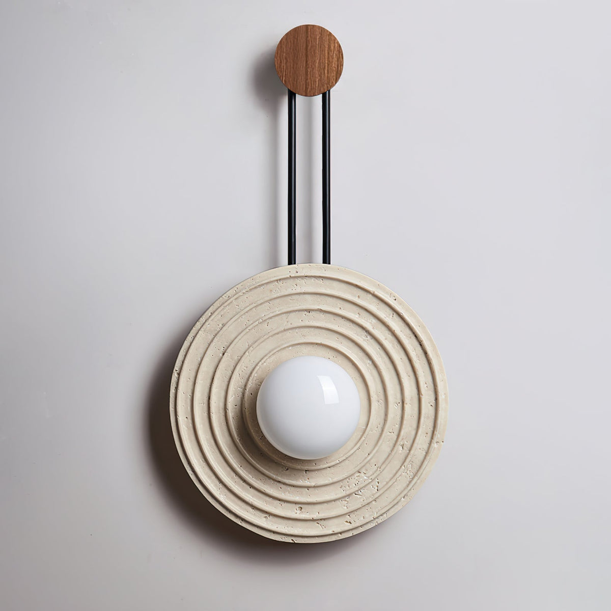Edrenoria Travertine Wall Light-Moonnatur