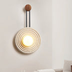 Edrenoria Travertine Wall Light-Moonnatur