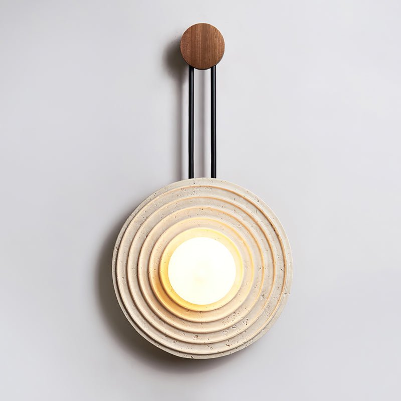 Edrenoria Travertine Wall Light-Moonnatur