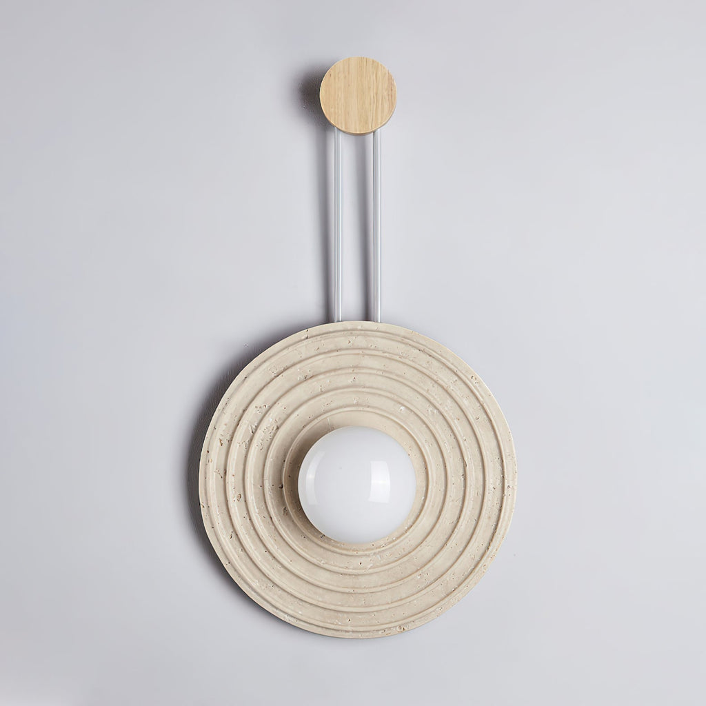 Edrenoria Travertine Wall Light-Moonnatur