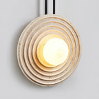 Edrenoria Travertine Wall Light-Moonnatur