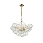 Raselle Glass Chandelier-Moonnatur