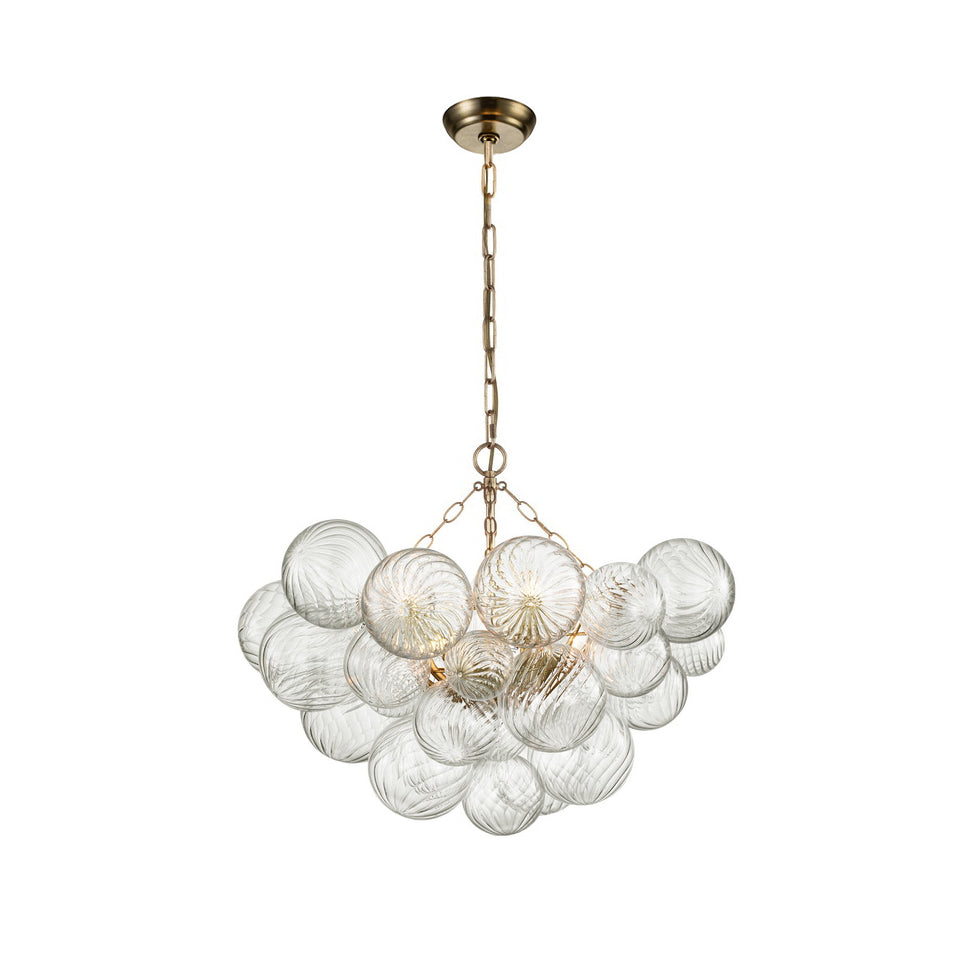 Raselle Glass Chandelier-Moonnatur