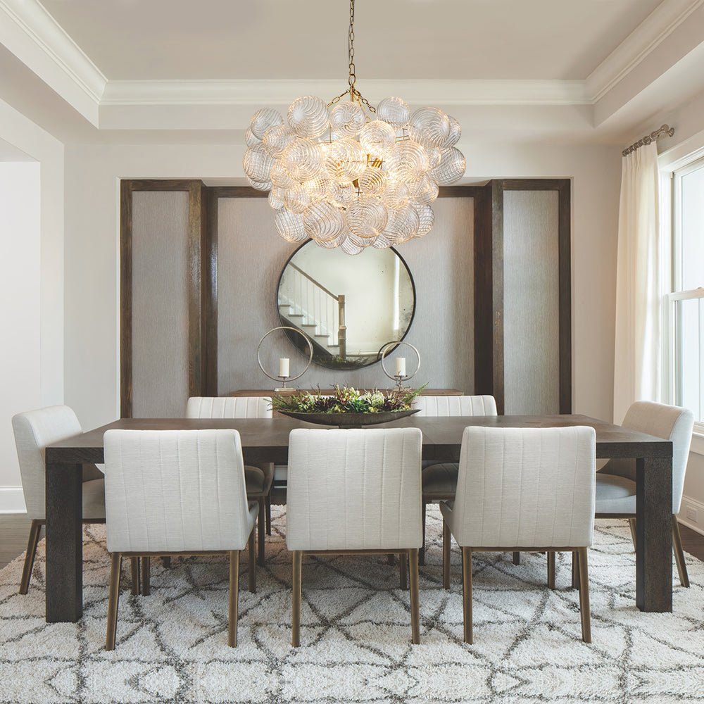 Raselle Glass Chandelier-Moonnatur