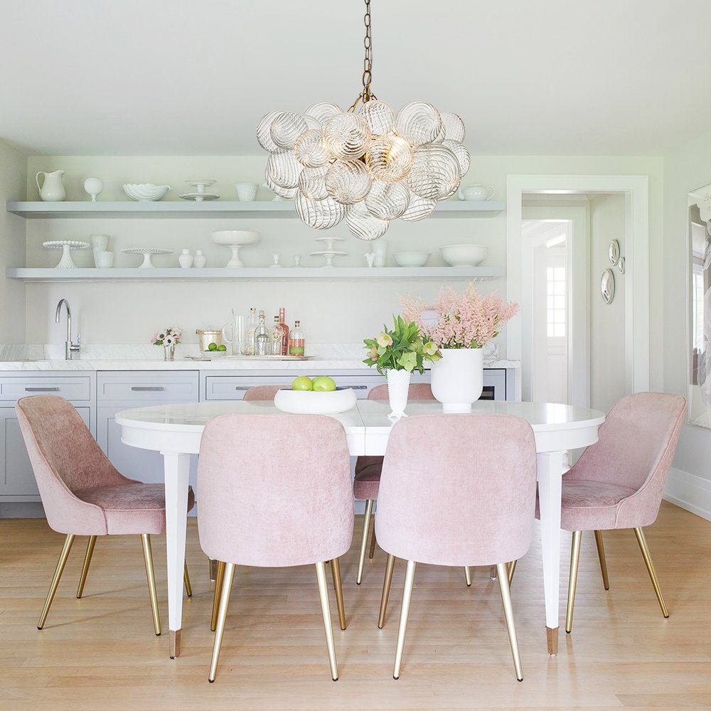 Raselle Glass Chandelier-Moonnatur