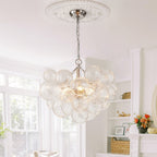 Raselle Glass Chandelier-Moonnatur