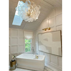 Raselle Glass Chandelier-Moonnatur
