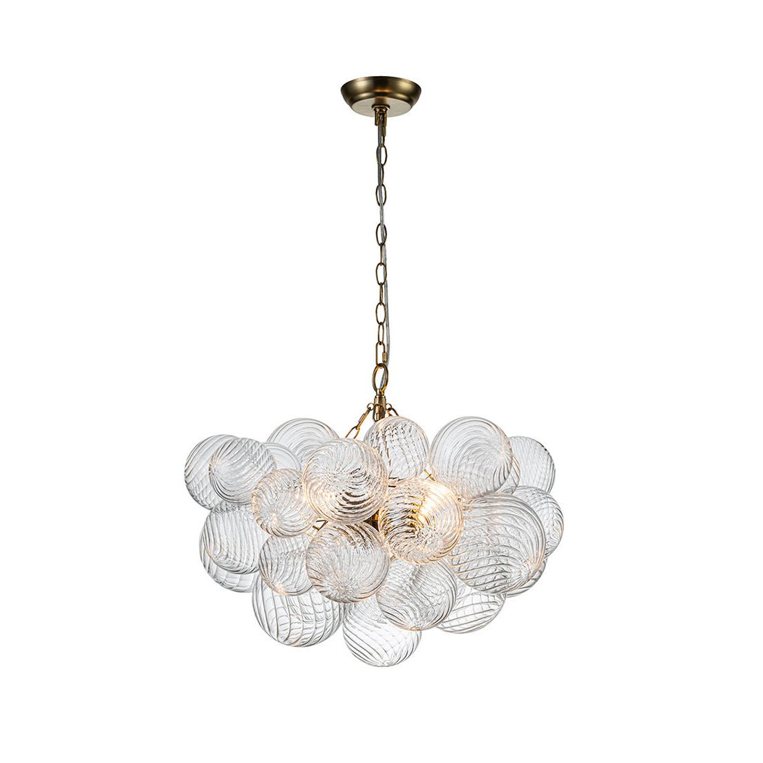 Raselle Glass Chandelier-Moonnatur