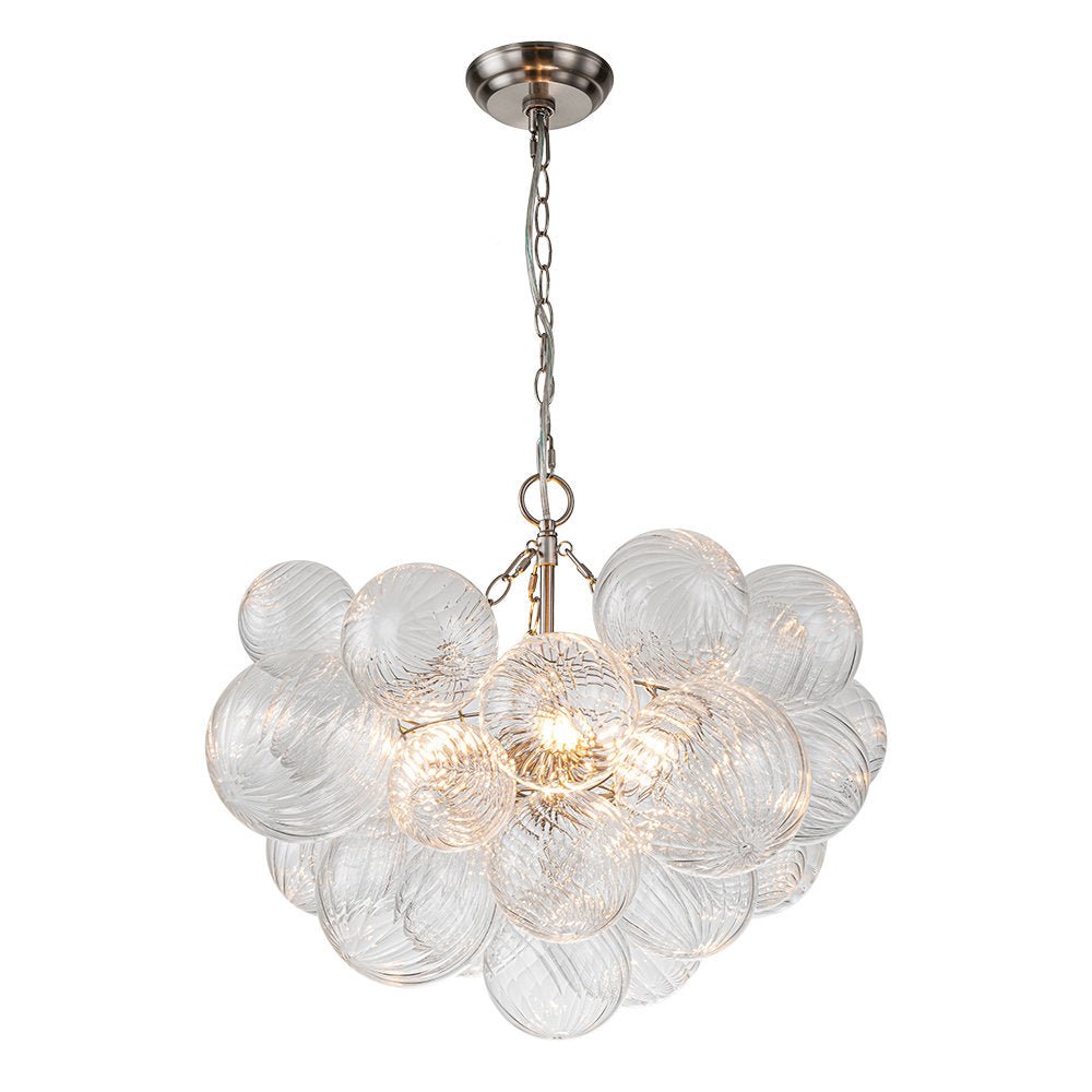 Raselle Glass Chandelier-Moonnatur