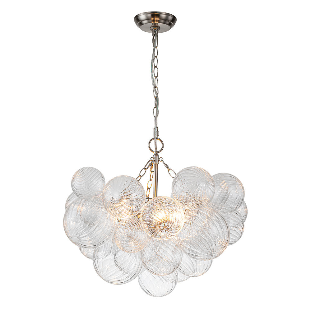 Raselle Glass Chandelier-Moonnatur