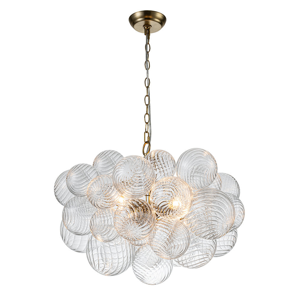 Raselle Glass Chandelier-Moonnatur