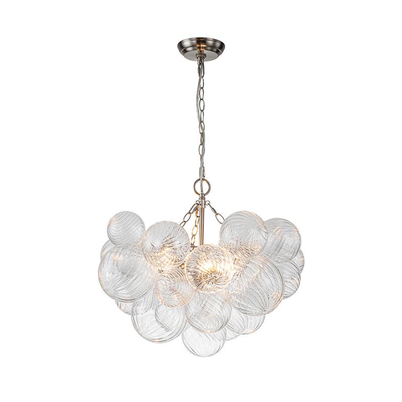 Raselle Glass Chandelier-Moonnatur