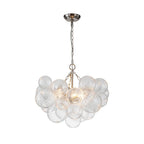 Raselle Glass Chandelier-Moonnatur