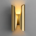 Verrenlyn Brass Wall Light-Moonnatur