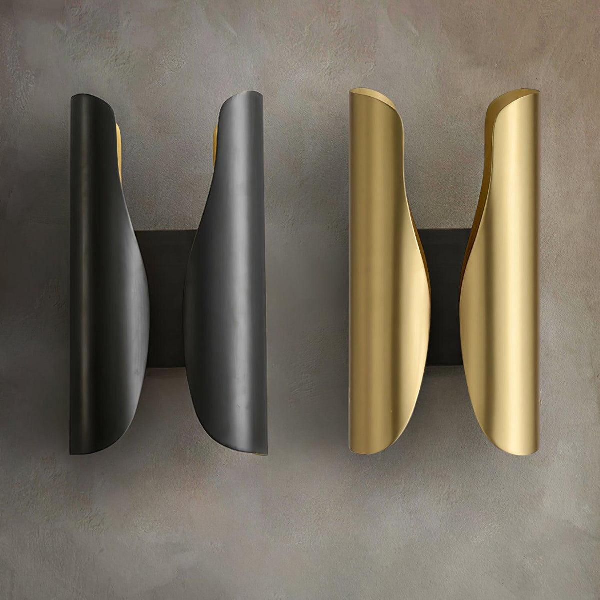 Verrenlyn Brass Wall Light-Moonnatur