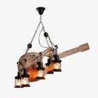 Lowenera Wood Pendant Light-Moonnatur
