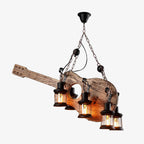 Lowenera Wood Pendant Light-Moonnatur