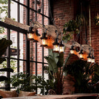 Lowenera Wood Pendant Light-Moonnatur