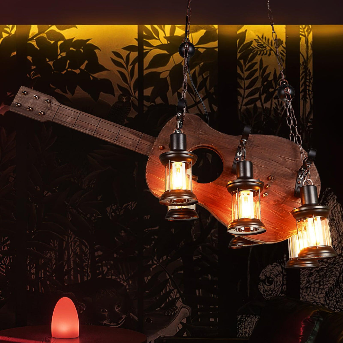 Lowenera Wood Pendant Light-Moonnatur