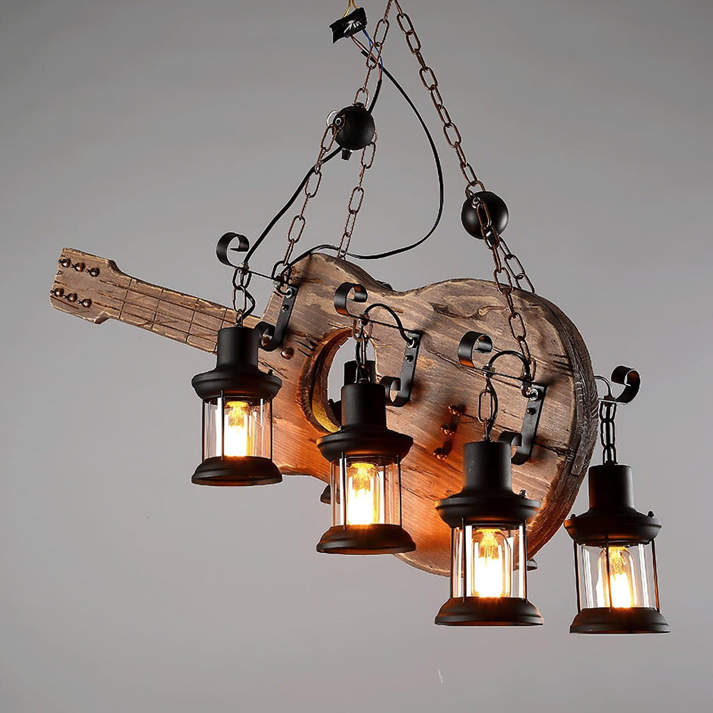 Lowenera Wood Pendant Light-Moonnatur