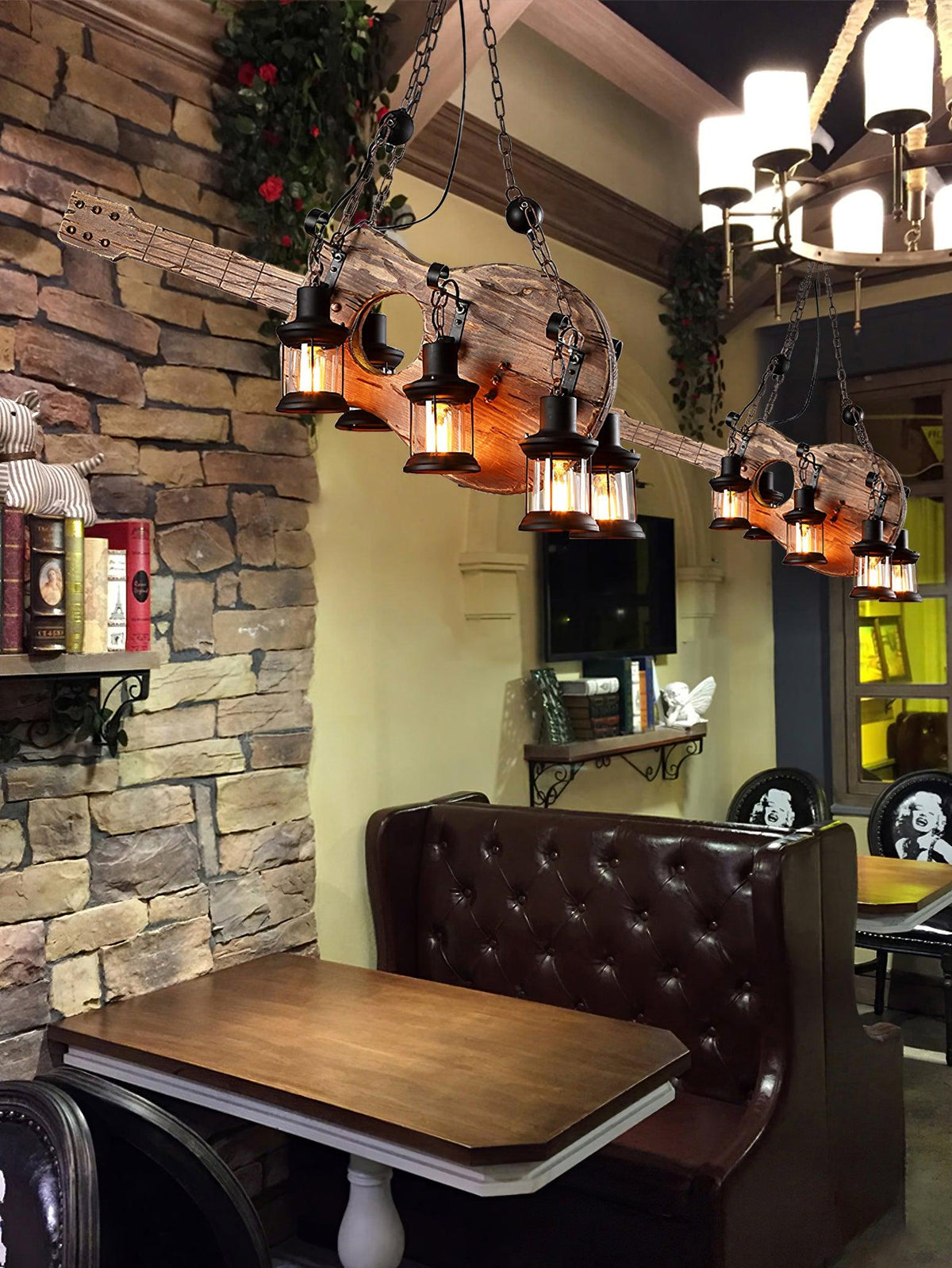 Lowenera Wood Pendant Light-Moonnatur
