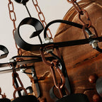 Lowenera Wood Pendant Light-Moonnatur