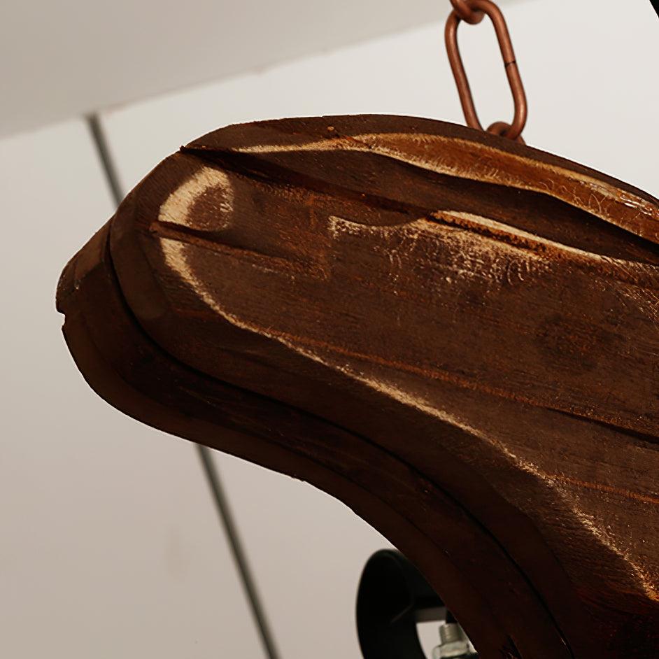 Lowenera Wood Pendant Light-Moonnatur